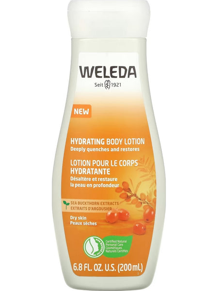Weleda, Hydrating Body Lotion, Sea Buckthorn Extracts, 6.8 fl oz