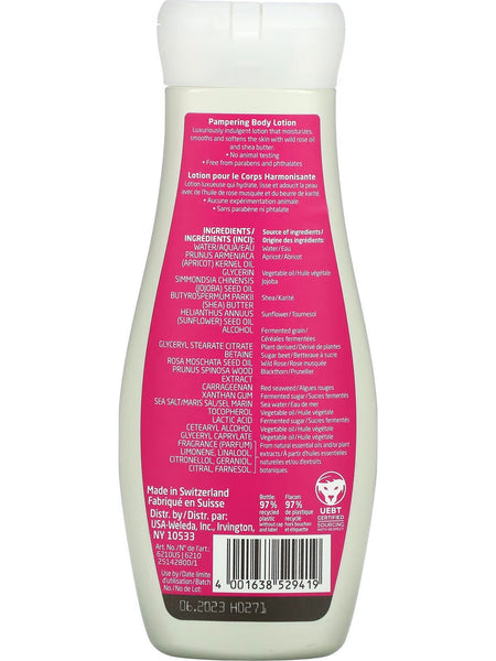 Weleda, Pampering Body Lotion, Wild Rose Extracts, 6.8 fl oz