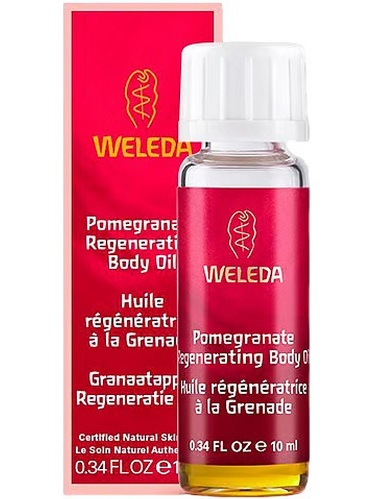 Weleda, Pomegranate Regenerating Body Oil, 0.34 fl oz