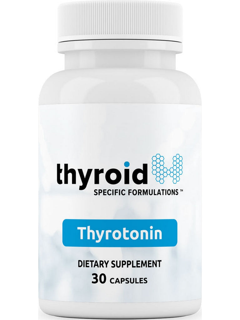Thyroid Specific Formulations, Thyrotonin, 30 Capsules