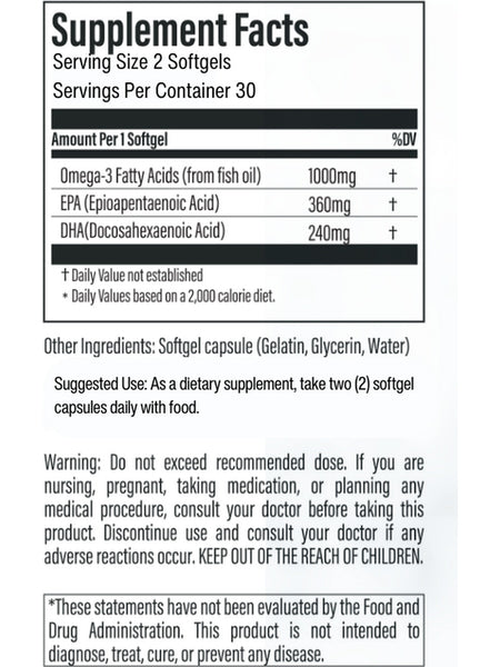 Thyroid Specific Formulations, Omega Pure, 60 Capsules
