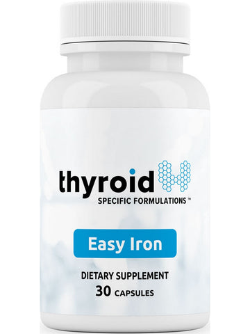 Thyroid Specific Formulations, Easy Iron, 30 Capsules