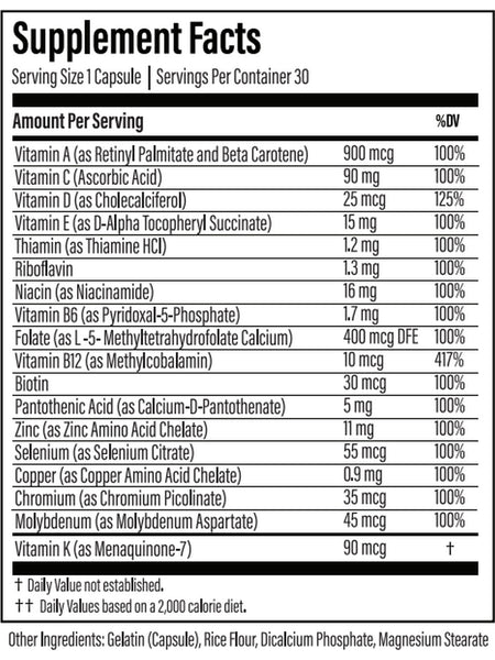 Thyroid Specific Formulations, Thyroid Daily, 30 Capsules