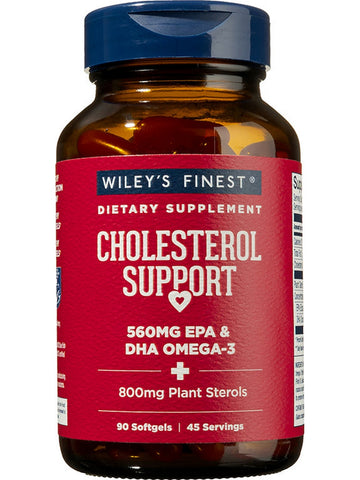 Wiley's Finest, Cholesterol Support, 90 Softgels