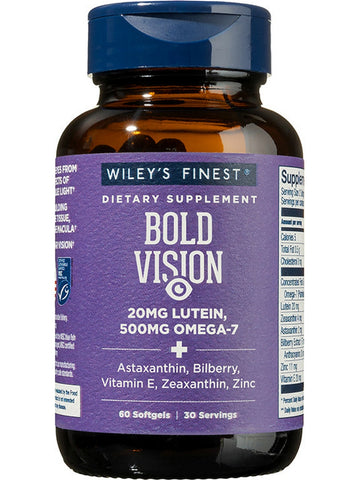 Wiley's Finest, Bold Vision, 60 Softgels
