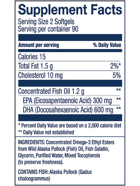 Wiley's Finest, Peak DHA, 180 Softgels