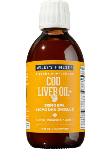 Wiley's Finest, Cod Liver Oil +, 8.45 fl oz