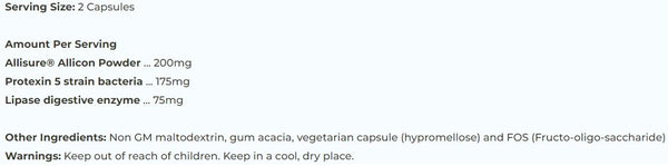 Allimax Nutraceuticals, Allimax PrePro, 450 mg, 60 Vegetarian Capsules