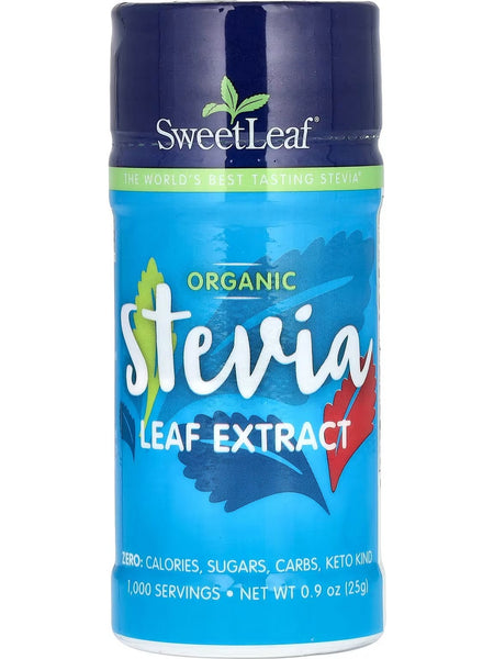 SweetLeaf, Organic Stevia Leaf Extract, 25 g