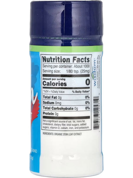 SweetLeaf, Organic Stevia Leaf Extract, 25 g