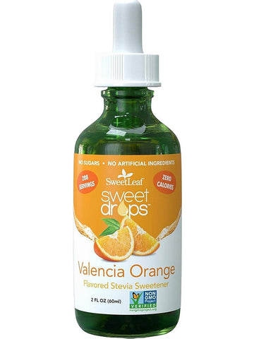 SweetLeaf, Liquid Stevia Valencia Orange, 2 fl oz