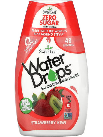 SweetLeaf, Water Drops Strawberry Kiwi, 1.62 oz