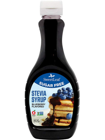 SweetLeaf, SweetLeaf Sugar Free Stevia Syrup Blueberry, 12 fl oz