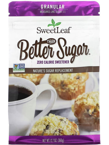 SweetLeaf, SweetLeaf Better than Sugar Granular Sweetener, 12.7 oz