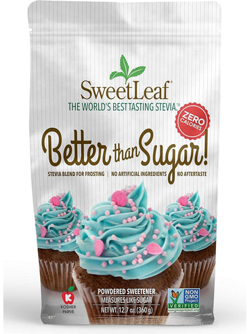 SweetLeaf, SweetLeaf Better than Sugar Powdered Sweetener, 12.7 oz