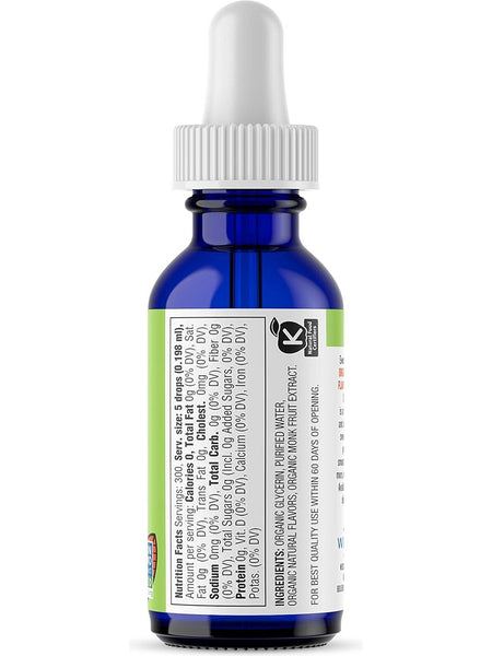 SweetLeaf, SweetLeaf Organic Monk Fruit Sweetener Concentrate Unflavored, 2 fl oz