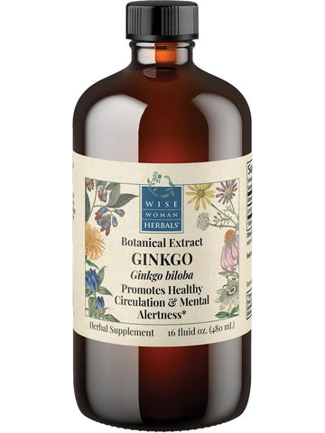 Wise Woman Herbals, Ginkgo (Ginkgo biloba), 16 fl oz