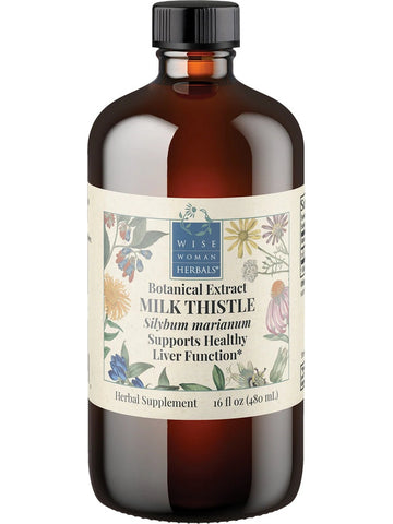 Wise Woman Herbals, Milk Thistle (Silybum marianum), 16 fl oz