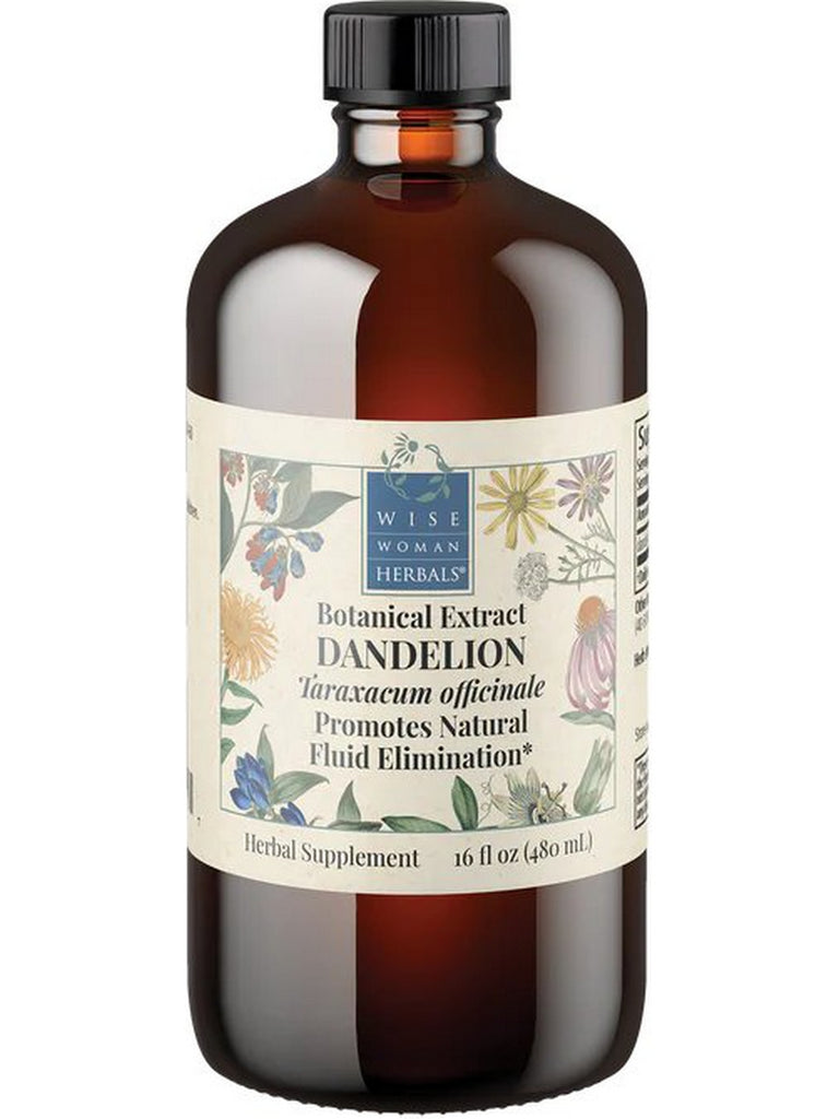 Wise Woman Herbals, Dandelion (Taraxacum officinale) Leaf, 16 fl oz