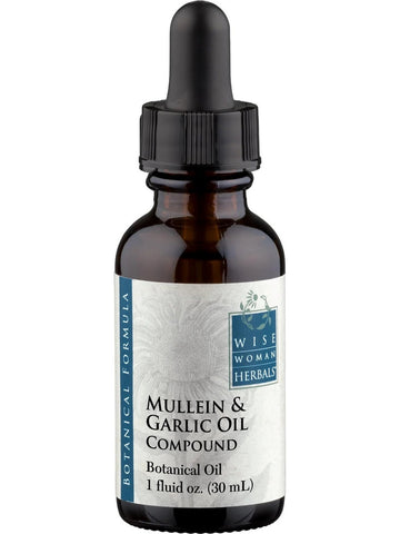 Wise Woman Herbals, Mullein & Garlic Oil Compound, 1 fl oz
