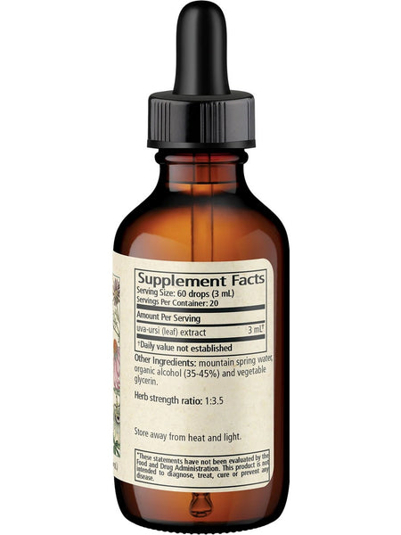 Wise Woman Herbals, Uva Ursi (Arctostaphylos), 2 fl oz