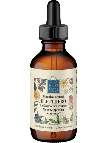 Wise Woman Herbals, Eleuthero (Eleutherococcus senticosus), 2 fl oz