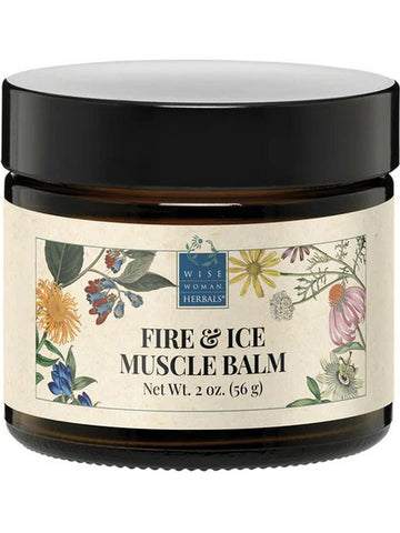 Wise Woman Herbals, Fire & Ice Muscle Balm, 2 oz