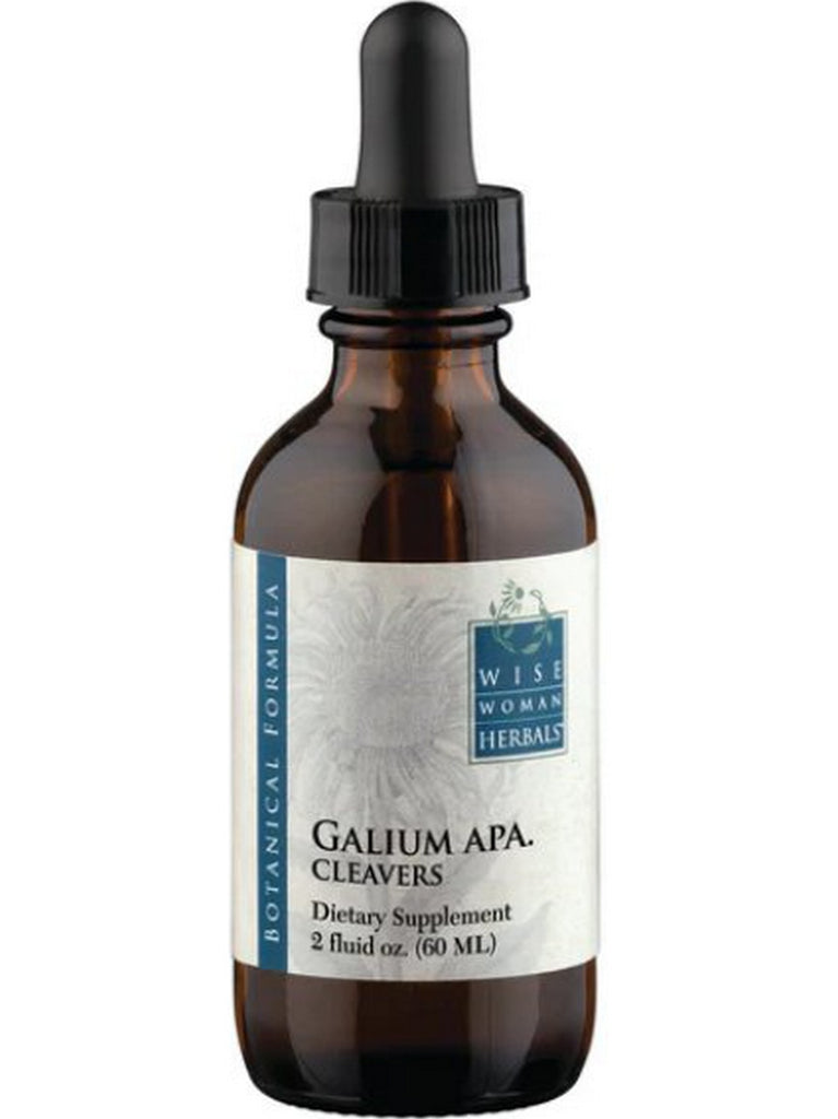 Wise Woman Herbals, Cleavers (Galium aparine), 2 fl oz
