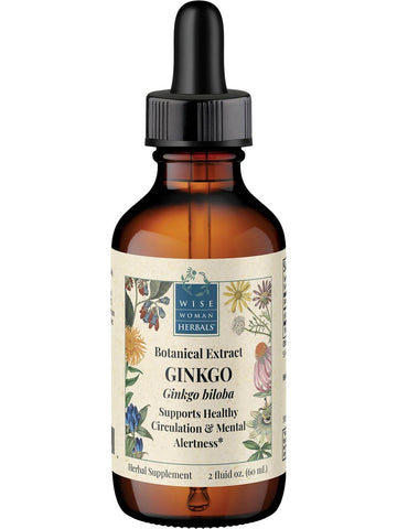 Wise Woman Herbals, Ginkgo (Ginkgo biloba), 2 fl oz