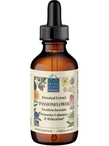Wise Woman Herbals, Passionflower Extract (Passiflora Incarnata), 2 fl oz