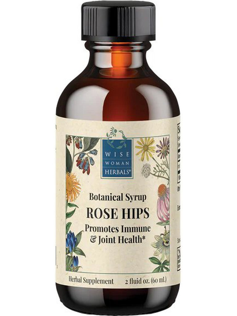 Wise Woman Herbals, Rose Hips Botanical Syrup, 2 fl oz