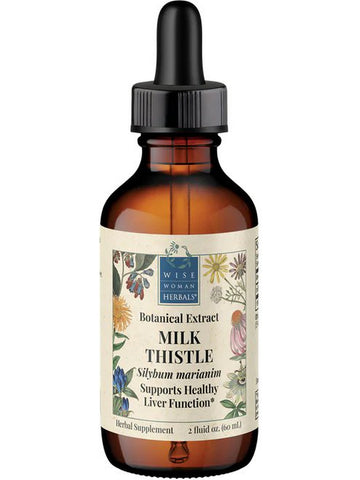 Wise Woman Herbals, Milk Thistle (Silybum marianum), 2 fl oz