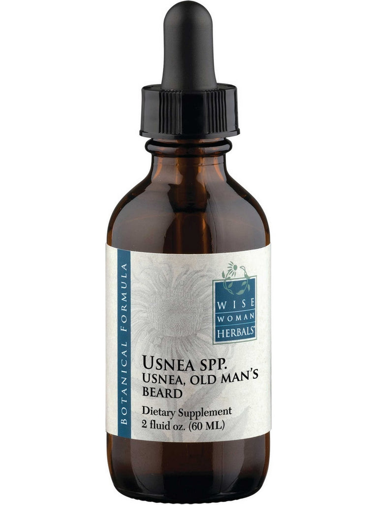 Wise Woman Herbals, Usnea, Old Man's Beard (Usnea spp.), 2 fl oz