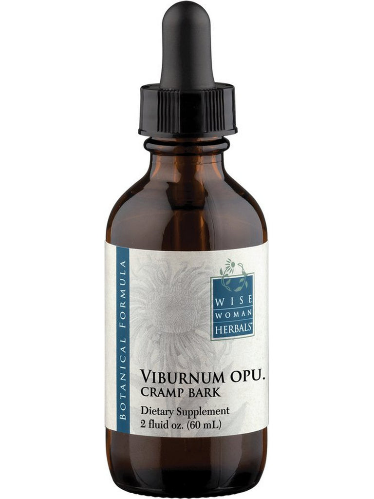 Wise Woman Herbals, Cramp Bark (Viburnum opulus), 2 fl oz