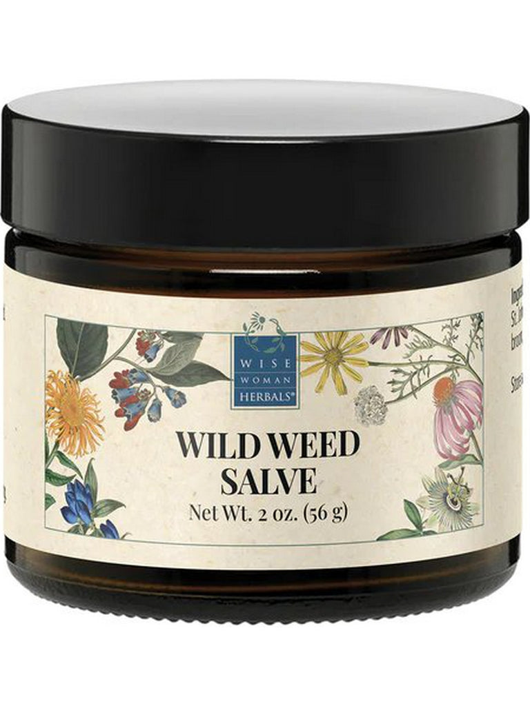 Wise Woman Herbals, Wild Weed Salve, 2 oz