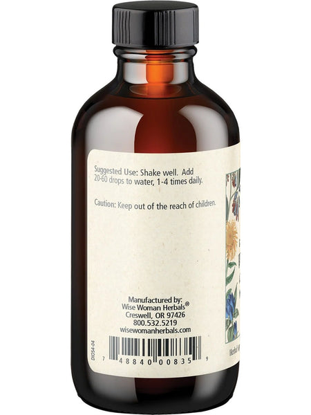 Wise Woman Herbals, Wild Yam (Dioscorea villosa), 4 fl oz