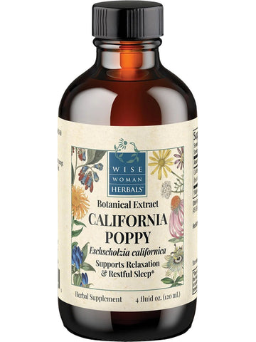 Wise Woman Herbals, California Poppy (Eschscholzia californica), 4 fl oz