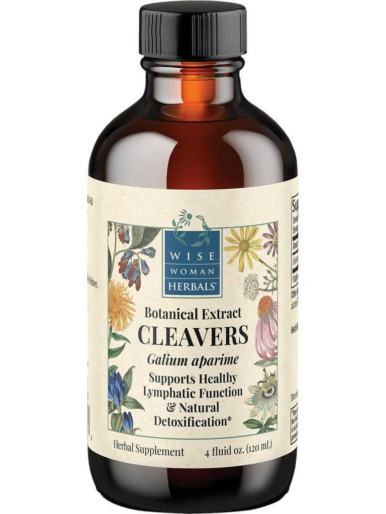 Wise Woman Herbals, Cleavers (Galium aparine), 4 fl oz