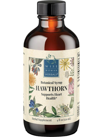 Wise Woman Herbals, Hawthorn Botanical Syrup, 4 fl oz