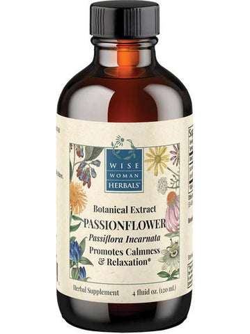 Wise Woman Herbals, Passionflower Extract (Passiflora Incarnata), 4 fl oz
