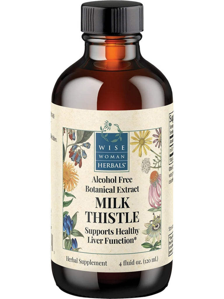 Wise Woman Herbals, Milk Thistle, 4 fl oz