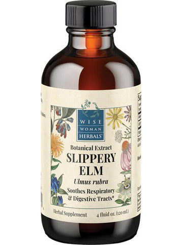 Wise Woman Herbals, Slippery Elm (Ulmus spp.), 4 fl oz