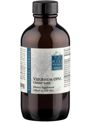 Wise Woman Herbals, Cramp Bark (Viburnum opulus), 4 fl oz