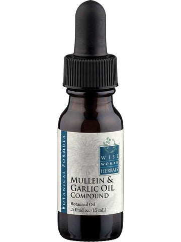 Wise Woman Herbals, Mullein & Garlic Oil Compound, .5 fl oz