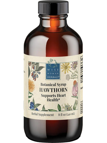 Wise Woman Herbals, Hawthorn Botanical Syrup, 8 fl oz