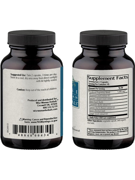 Wise Woman Herbals, Bottoms Up Capsules, 90 Capsules