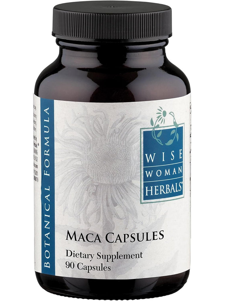 Wise Woman Herbals, Maca Capsules, 90 Capsules