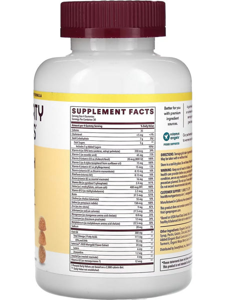SmartyPants Vitamins, Teen Girl Multi and Omegas, 120 Gummies