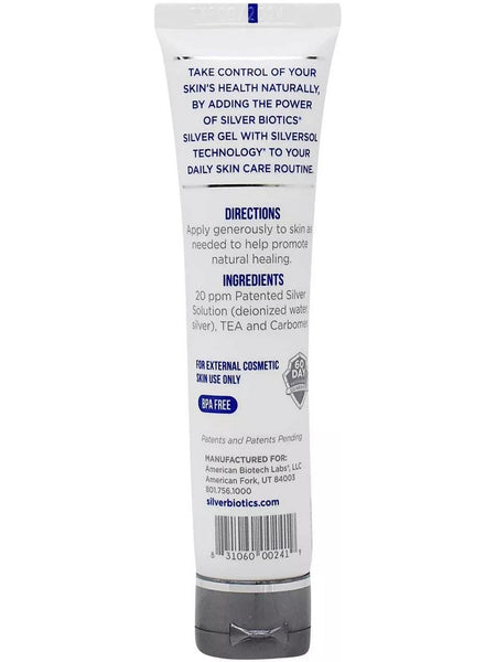 Silver Biotics, Silver Gel, 1.5 oz