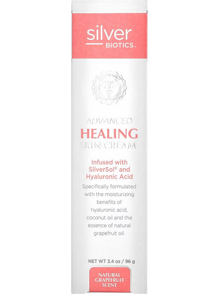 Silver Biotics, Advanced Healing Skin Cream Grapefruit, 3.4 oz